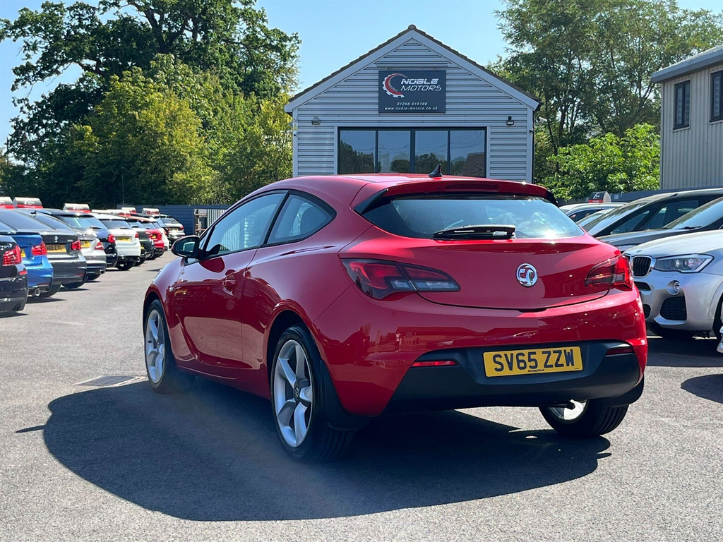 Vauxhall Astra GTC 1.4I Turbo Sport Euro 6 Ss SV65ZZW Red #5