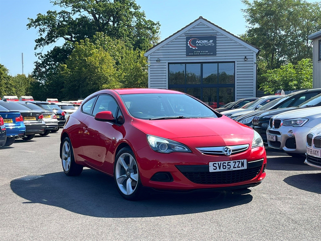 Vauxhall Astra GTC 1.4I Turbo Sport Euro 6 Ss SV65ZZW Red