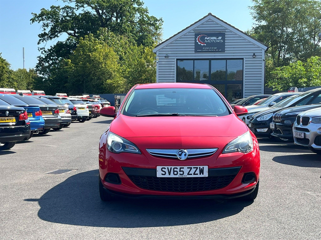 Vauxhall Astra GTC 1.4I Turbo Sport Euro 6 Ss SV65ZZW Red #2