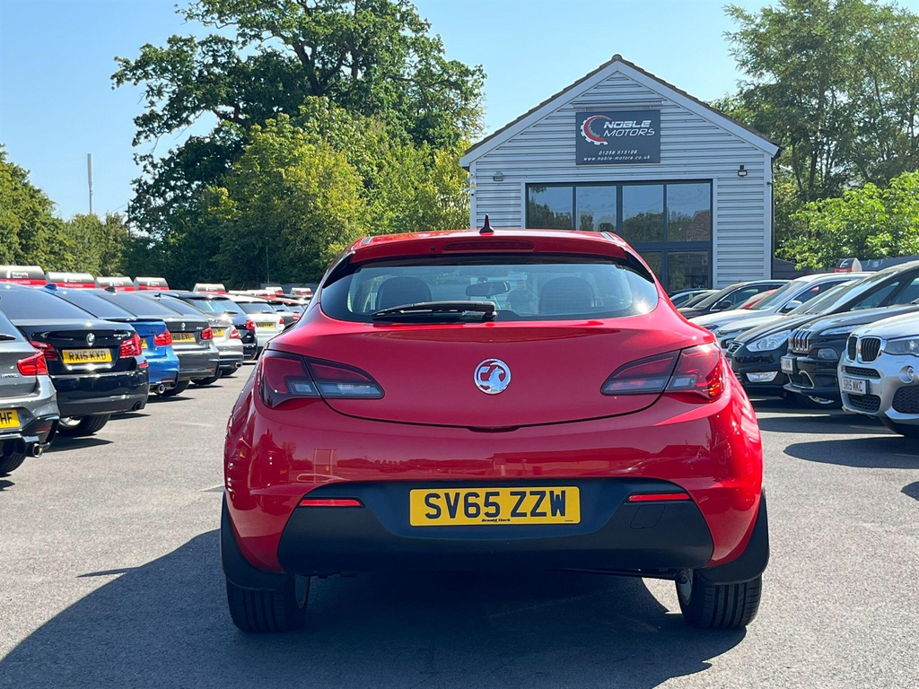 Vauxhall Astra GTC 1.4I Turbo Sport Euro 6 Ss SV65ZZW Red #6