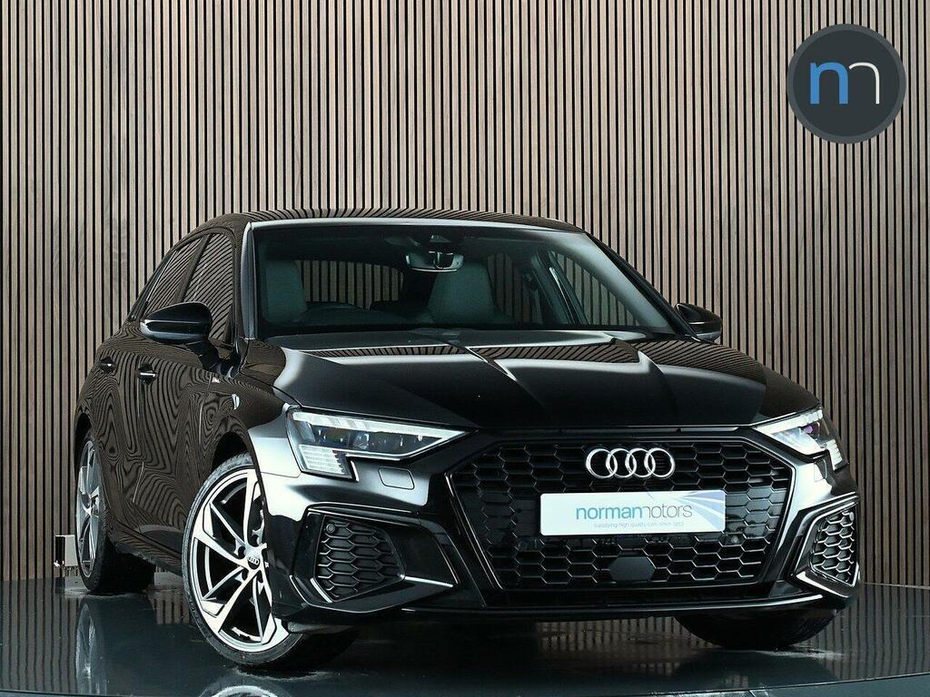 Audi A3 1.5 Tfsi 35 Edition 1 Sportback S Troni DX72WFG Black