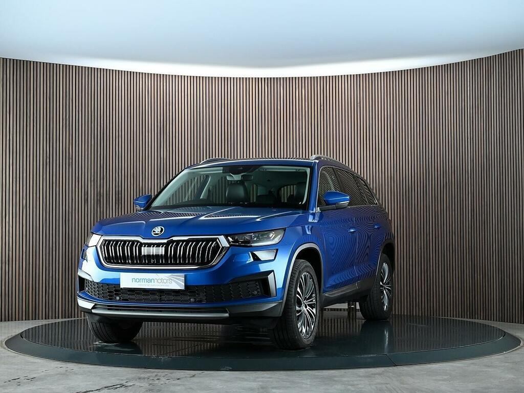 Skoda Kodiaq 1.5 Tsi Act Se L Executive Suv Dsg Euro LC72FYY Blue #5