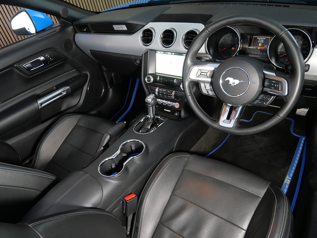 Ford Mustang 5.0 V8 Gt Convertible Selshift Euro 6 Blue #3