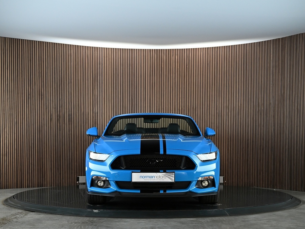 Ford Mustang 5.0 V8 Gt Convertible Selshift Euro 6 Blue #5