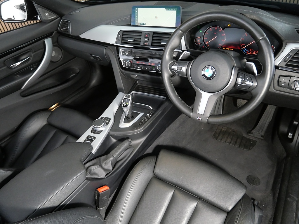BMW 4 Series 420I Gran Coupe M Sport White #3