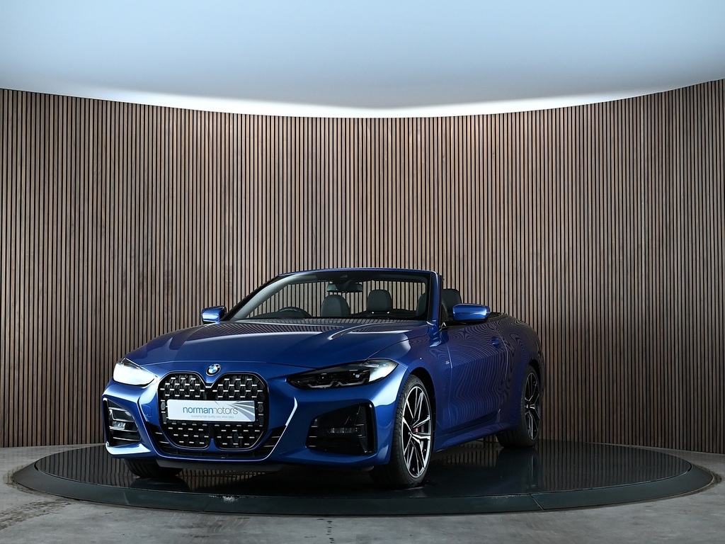 BMW 4 Series 2.0 420I M Sport Convertible Euro Blue #6