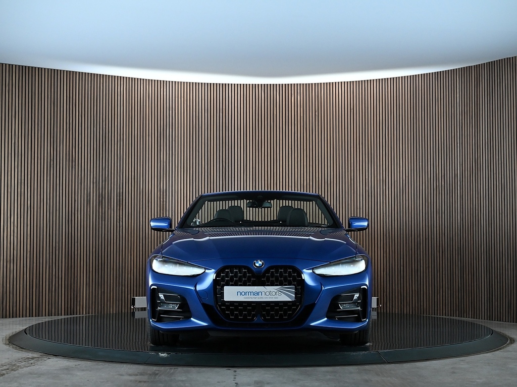BMW 4 Series 2.0 420I M Sport Convertible Euro Blue #5