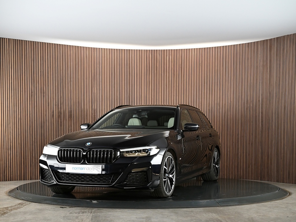 BMW 5 Series 2.0 520D Mht M Sport Touring Hybrid Ste Black #6