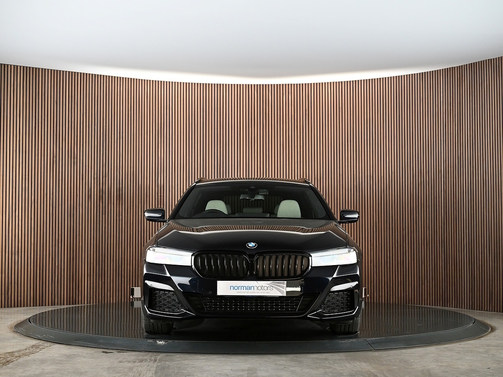 BMW 5 Series 2.0 520D Mht M Sport Touring Hybrid Ste Black #5