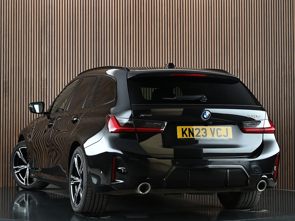 BMW 3 Series 2.0 330E 12Kwh M Sport Touring Plug-in Black #2