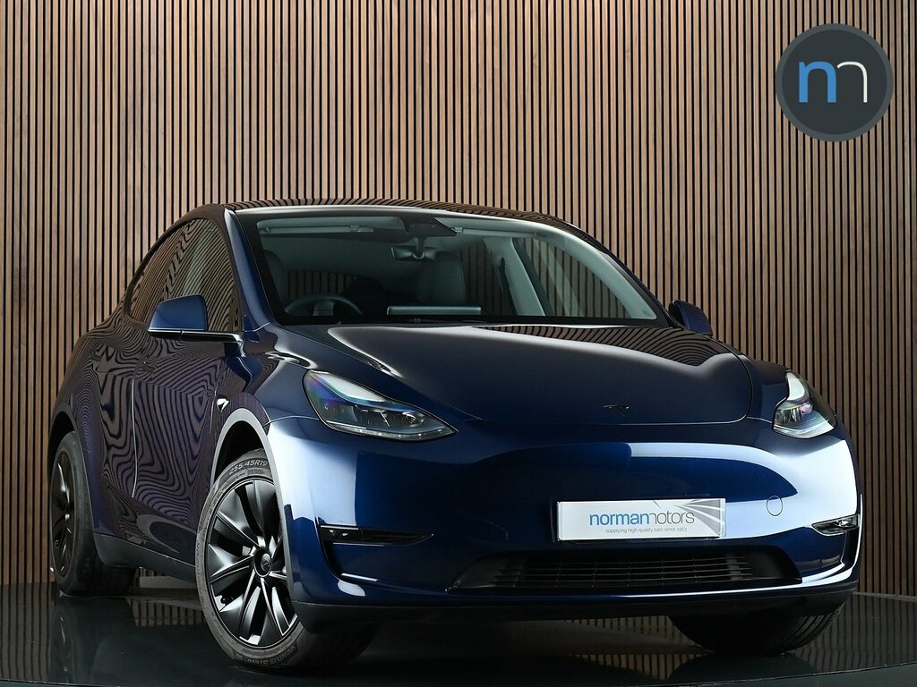 Tesla Model Y Dual Motor Long Range Suv 4Wde Blue