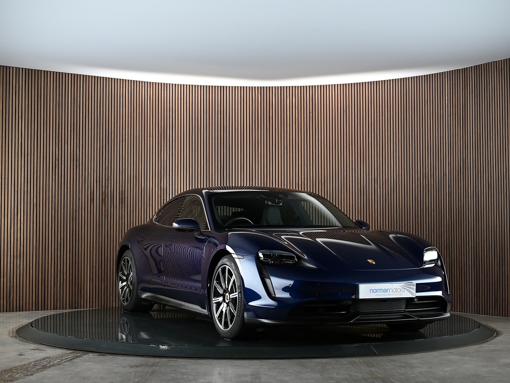 Porsche Taycan Performance 79.2Kwh 4S Saloon 4W Blue #4