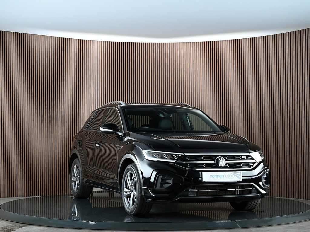 Volkswagen T-Roc 1.5 Tsi R-line Suv Dsg Euro 6 Ss 15 Black #4