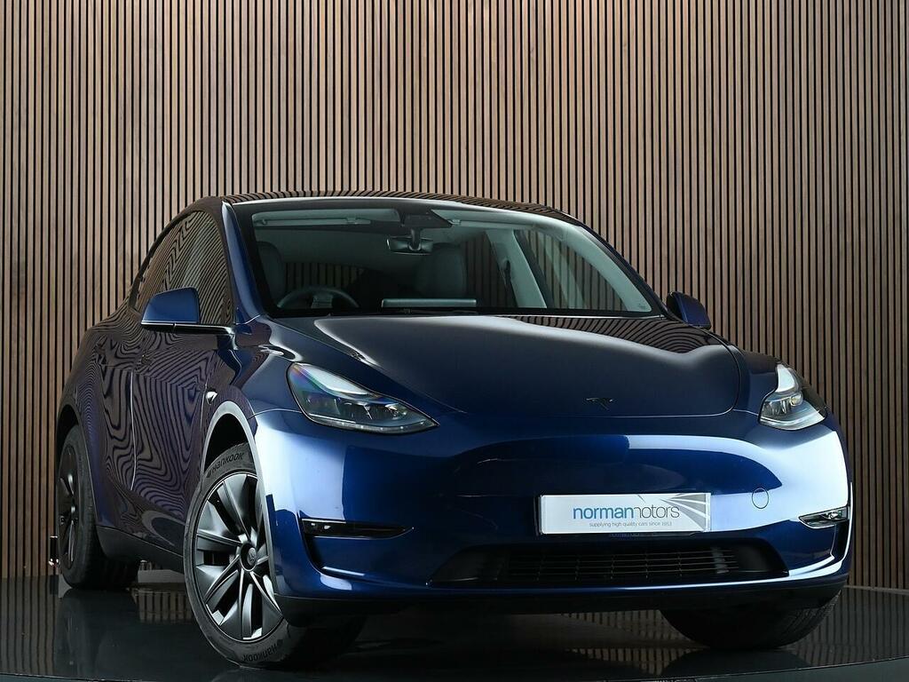 Tesla Model Y Dual Motor Long Range Suv 4Wde Blue