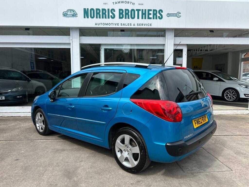 Peugeot 207 SW 1.6 Hdi Allure Euro 5 Blue #4