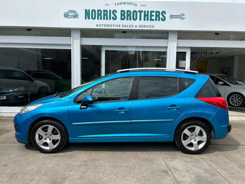 Peugeot 207 SW 1.6 Hdi Allure Euro 5 Blue #6