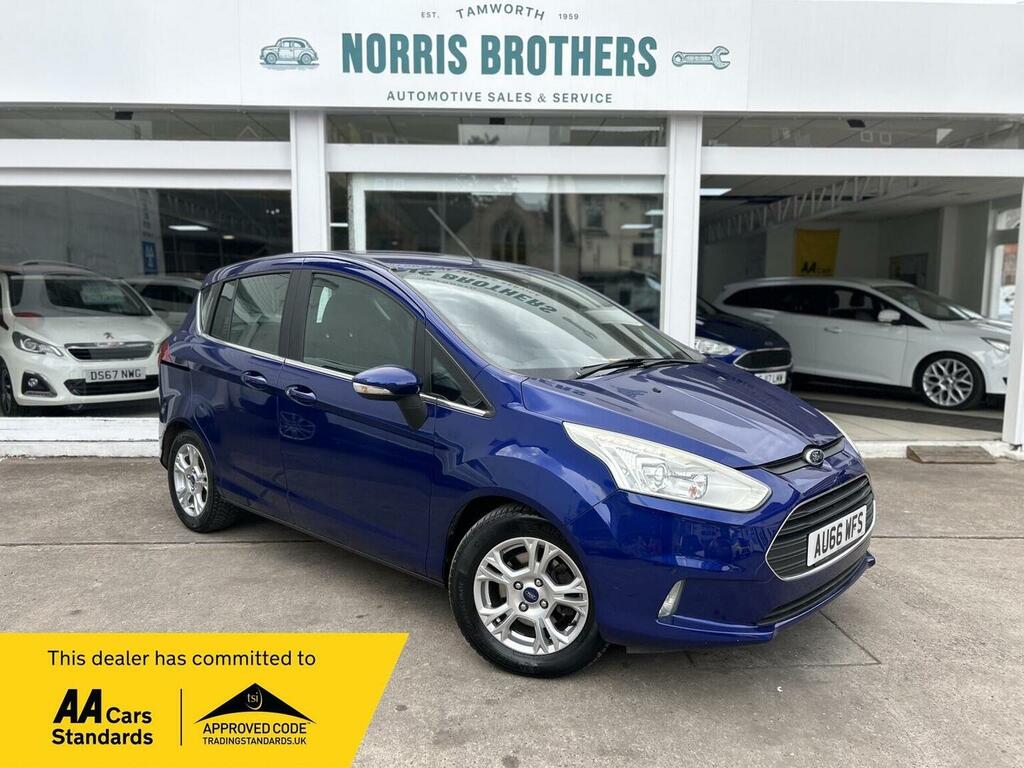 Ford B-Max Mpv 1.0T Ecoboost Zetec Euro 5 Ss 201666 Blue
