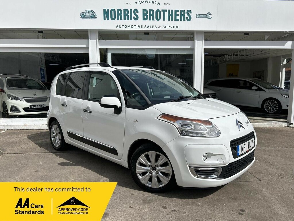 Citroen C3 Picasso Mpv 1.6 Hdi Exclusive Euro 5 201111 White