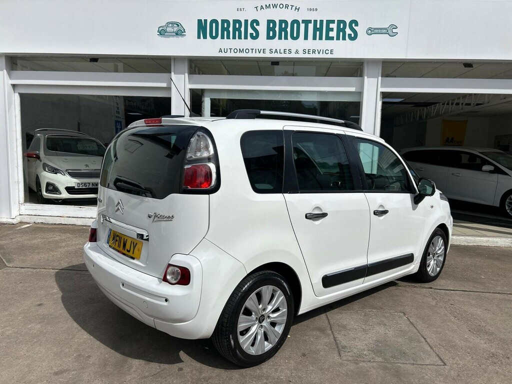 Citroen C3 Picasso Mpv 1.6 Hdi Exclusive Euro 5 201111 White #5