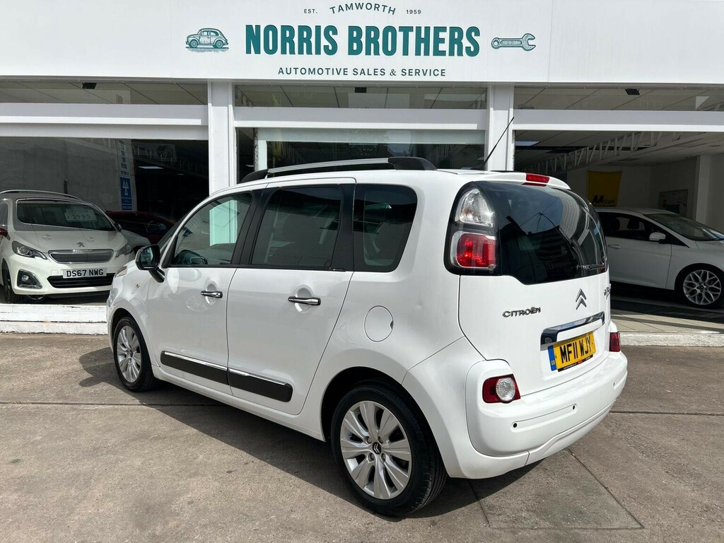 Citroen C3 Picasso Mpv 1.6 Hdi Exclusive Euro 5 201111 White #4