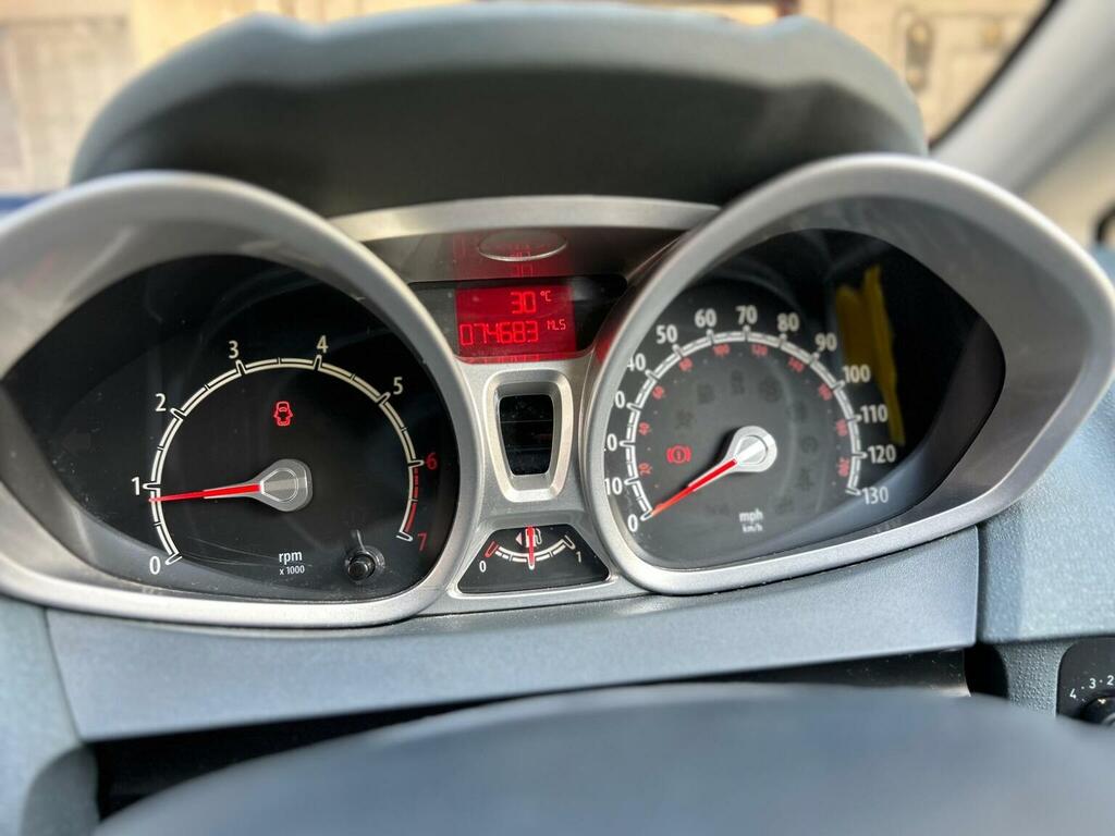 Ford Fiesta Zetec Tdci 5-Door Timing Belt Replaced Silver #17