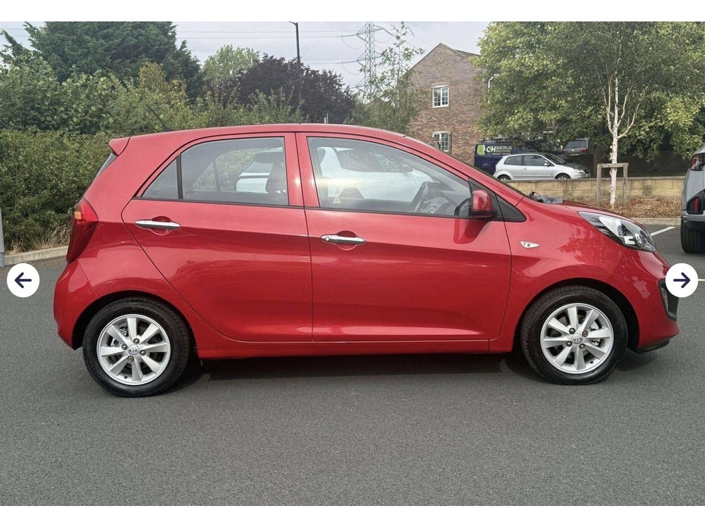 Kia Picanto 1.0 Vr7 Red #2