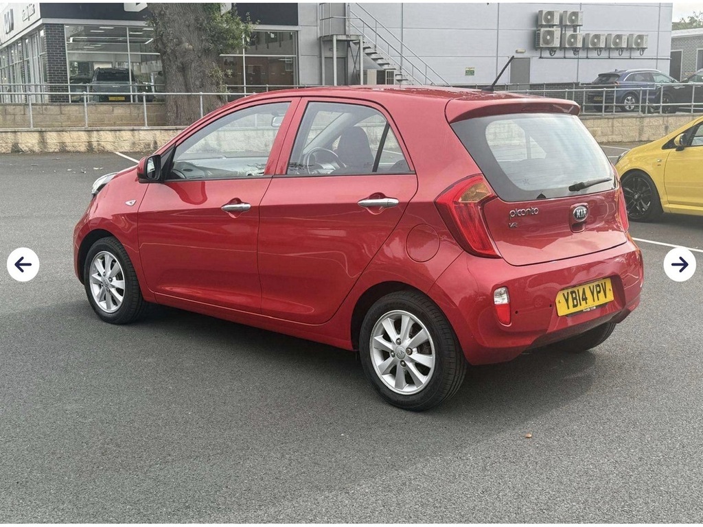 Kia Picanto 1.0 Vr7 Red #5