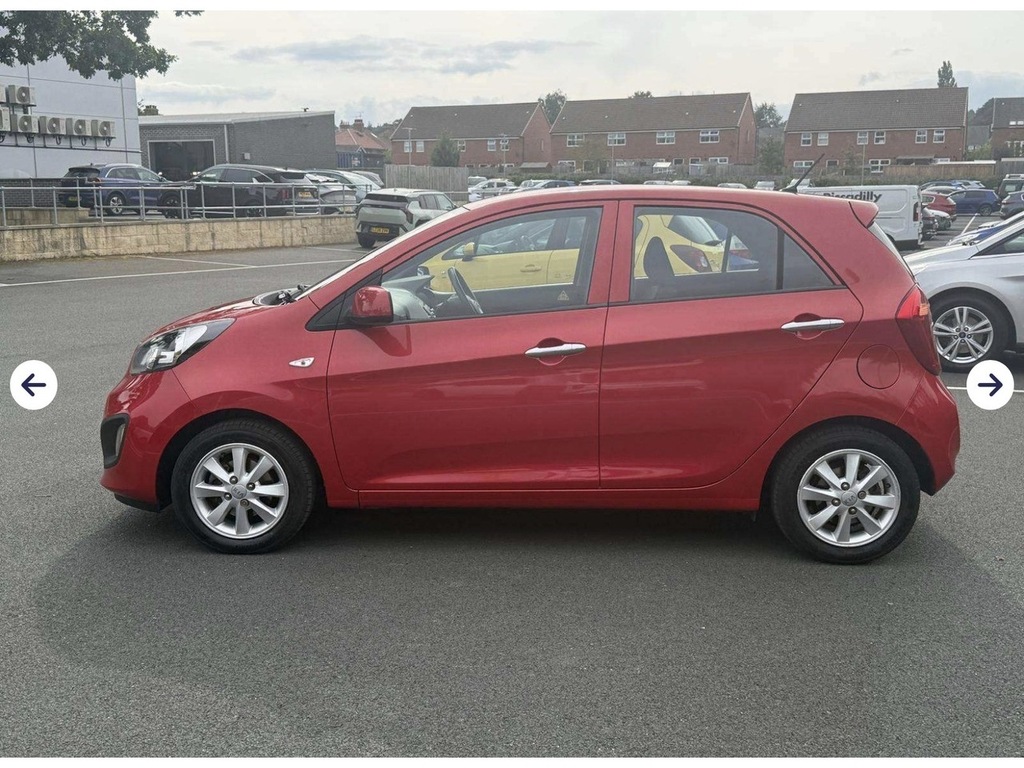 Kia Picanto 1.0 Vr7 Red #6