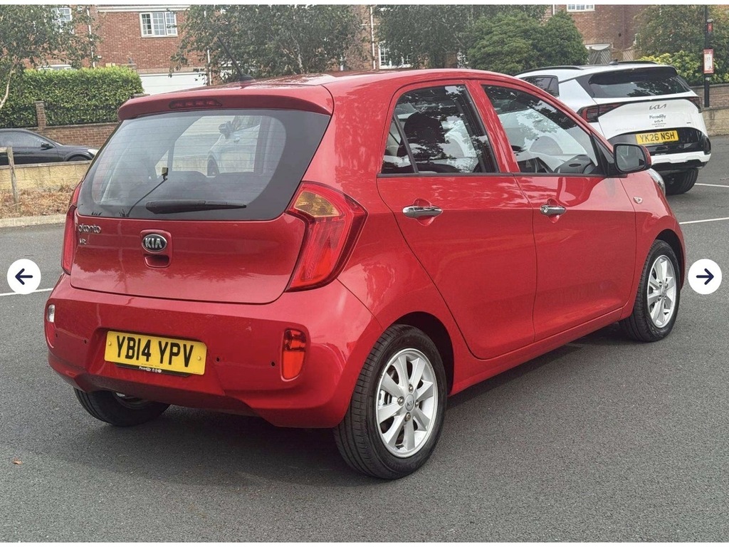 Kia Picanto 1.0 Vr7 Red #3