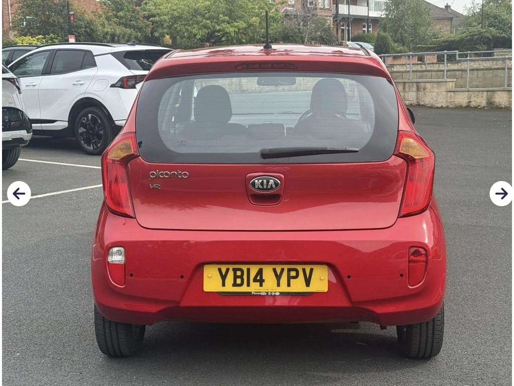 Kia Picanto 1.0 Vr7 Red #4