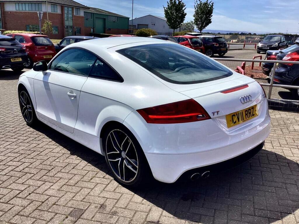 Audi TT Tdi Sport CV11RRZ White #4