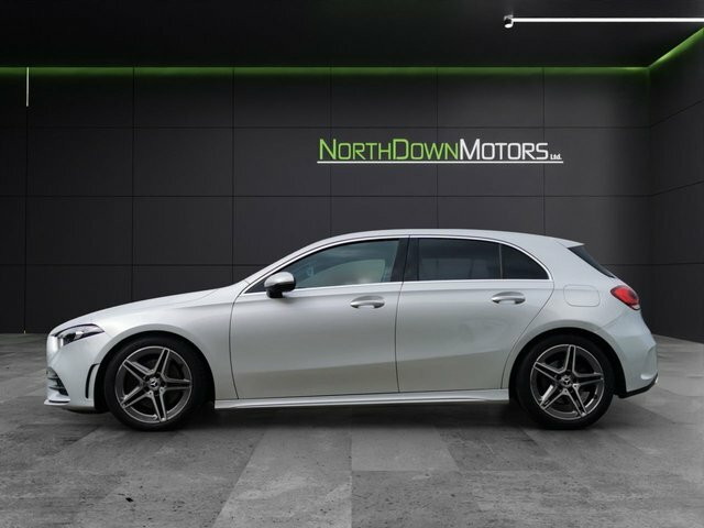 Mercedes-Benz A Class 2021 2.0 A220d Amg Line Hatchback 8G-dc Silver #3
