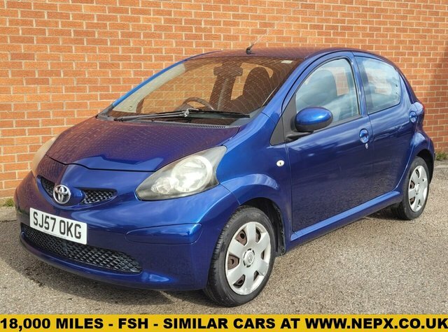 Toyota Aygo Vvt-i Blue Hatchback Blue