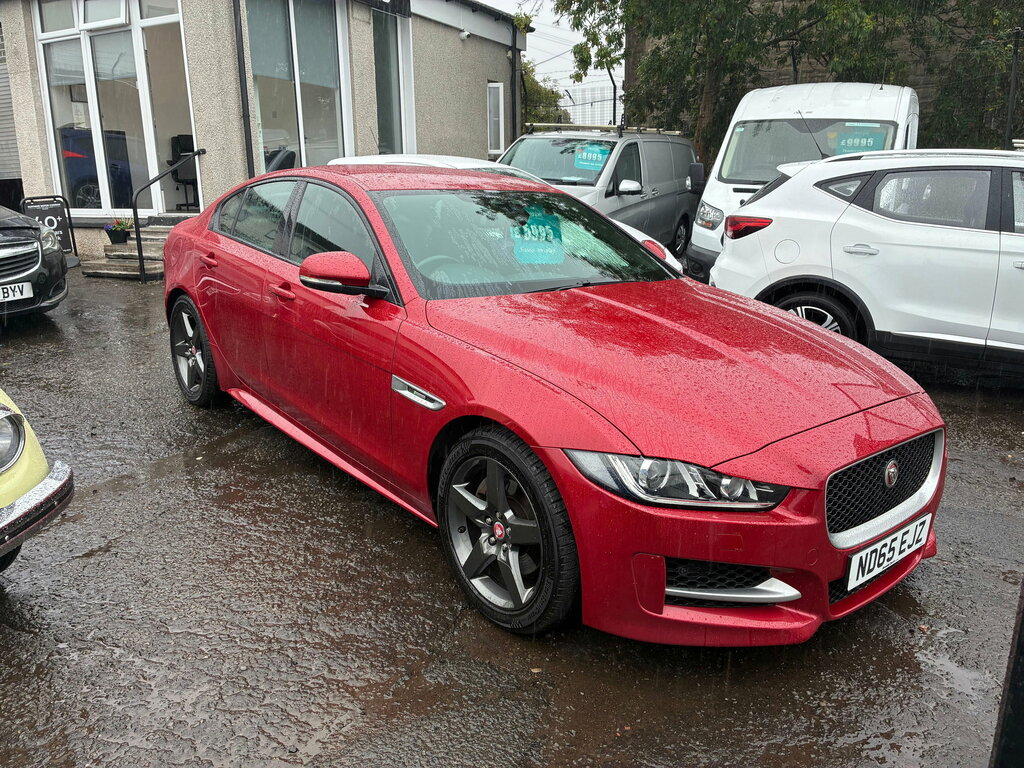 Jaguar XE 2.0D R-sport Saloon Euro 6 Ss Red