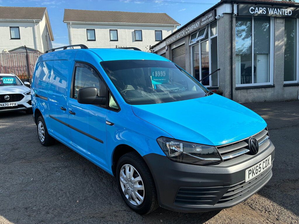 Volkswagen Caddy Maxi 1.6 Tdi C20 Cr Startline Panel Van 6Dr Manu Blue