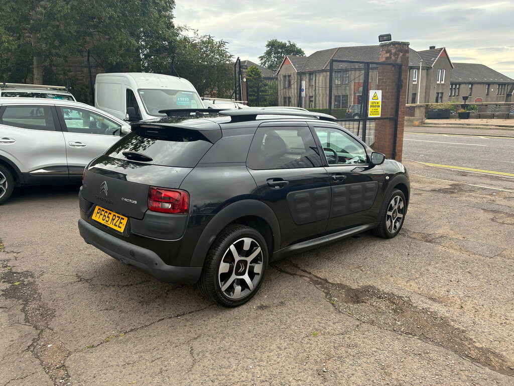 Citroen C4 Cactus 1.2 Puretech Flair Hatchback Eur Black #3