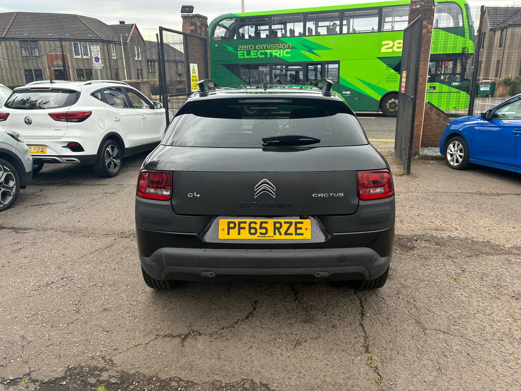 Citroen C4 Cactus 1.2 Puretech Flair Hatchback Eur Black #4