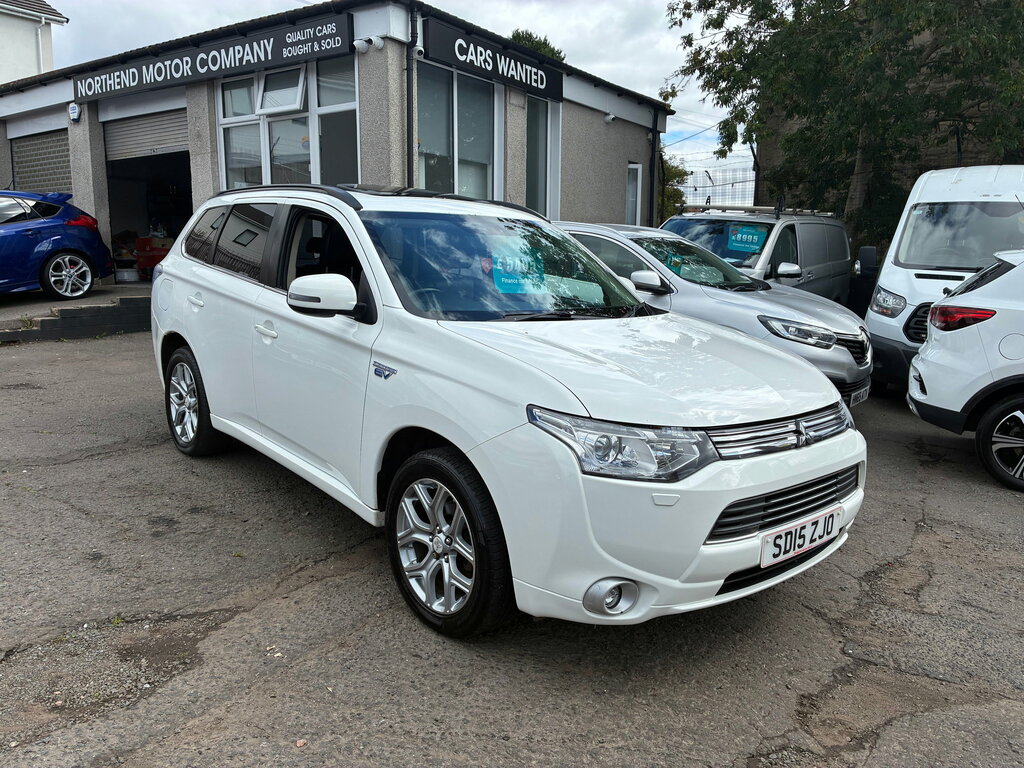 Mitsubishi Outlander 2.0H 12Kwh Gx4h Suv Plug-in Hybrid Cvt White