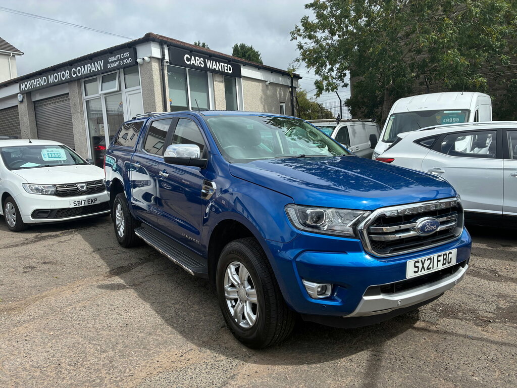 Ford Ranger 2.0 Ecoblue Limited Pickup Double Cab A Blue #2