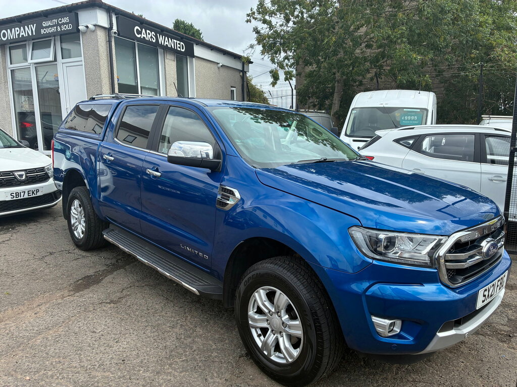 Ford Ranger 2.0 Ecoblue Limited Pickup Double Cab A Blue
