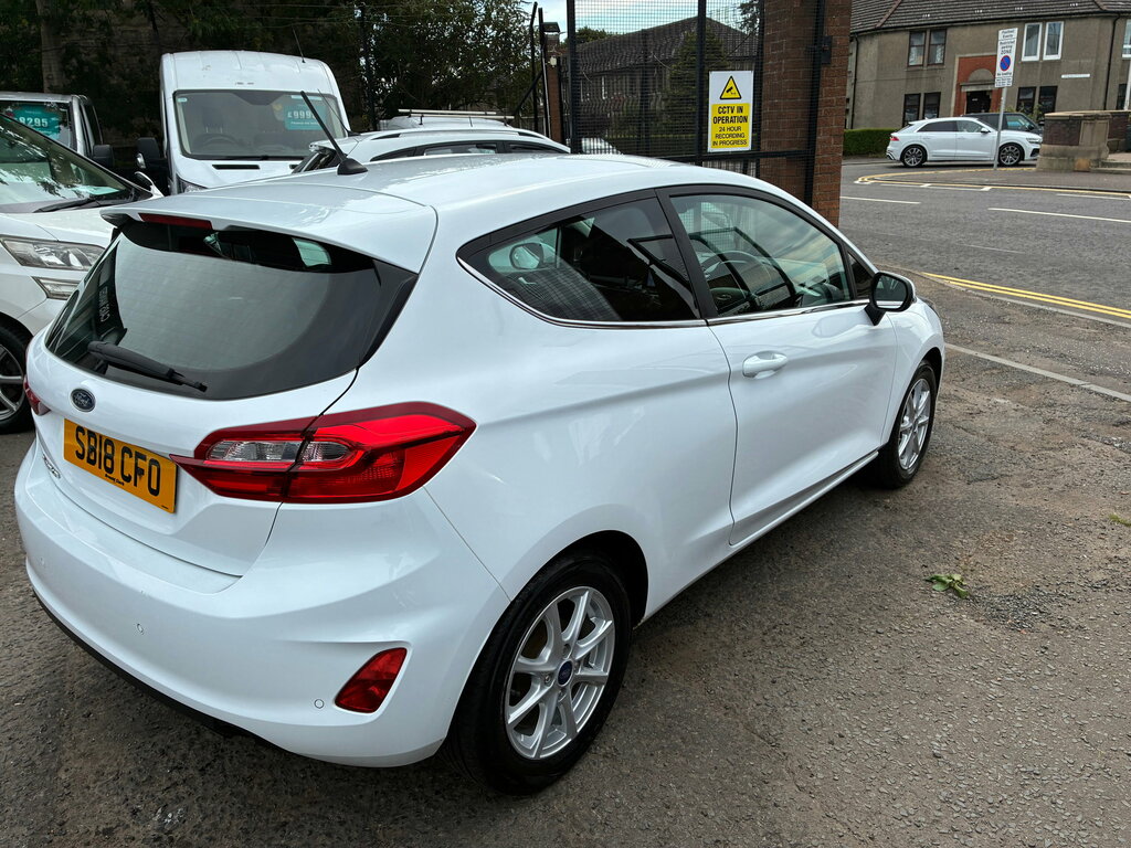 Ford Fiesta 1.0T Ecoboost Zetec Hatchback Eu White #3