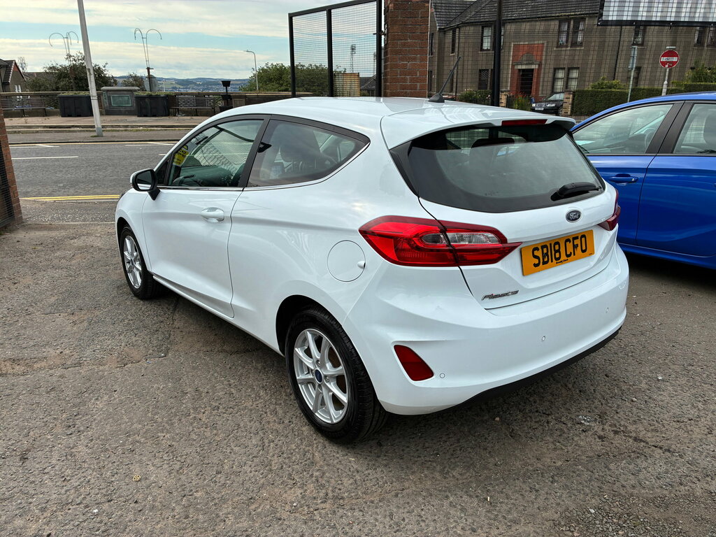 Ford Fiesta 1.0T Ecoboost Zetec Hatchback Eu White #5