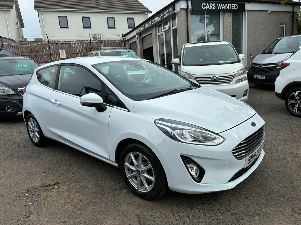 Ford Fiesta 1.0T Ecoboost Zetec Hatchback Eu White