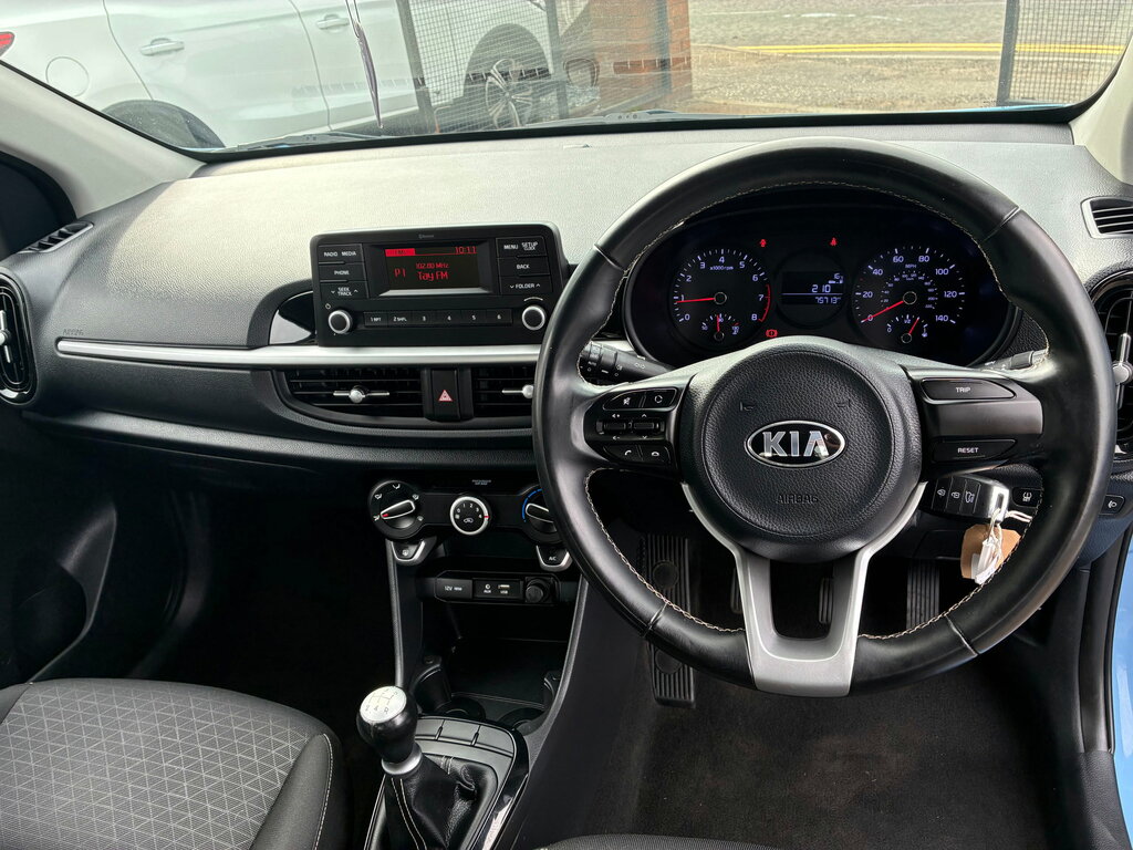 Kia Picanto 1.0 Gt-line - Air Con, Bluetooth, Alloys - Tak White #14