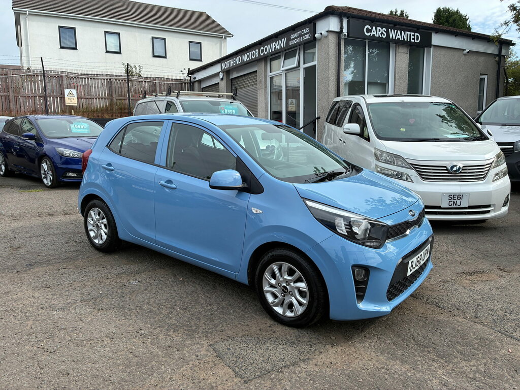 Kia Picanto 1.0 2 Hatchback Euro 6 66 Bhp Blue