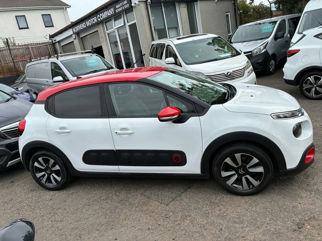 Citroen C3 1.2 Puretech Flair Hatchback Eur White #2