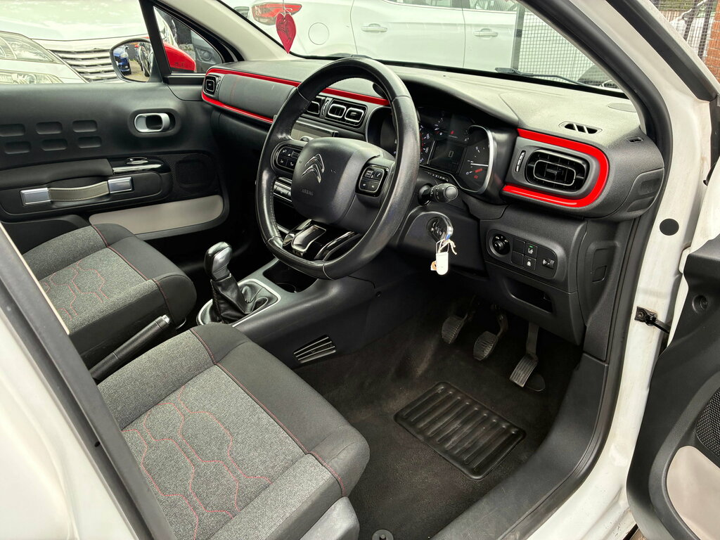 Citroen C3 1.2 82Hp Feel 169 Deposit 169 Per Month Black #8