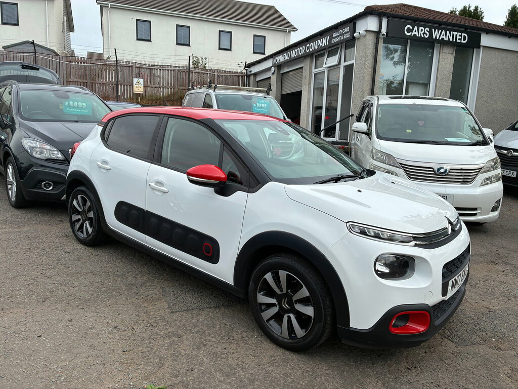 Citroen C3 1.2 Puretech Flair Hatchback Eur White