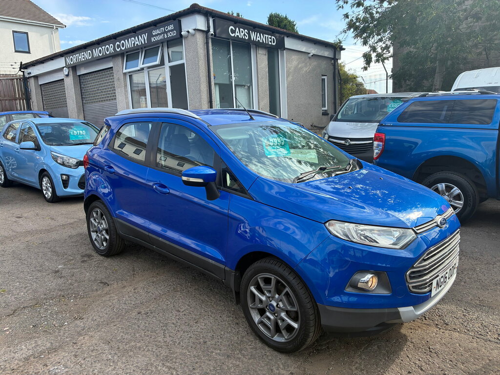 Ford Ecosport 1.5 Tdci Titanium Suv 2Wd Euro 6 Blue