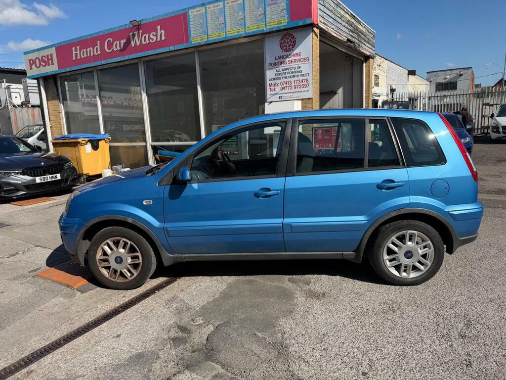 Ford Fusion 1.4 Zetec Climate Blue #4